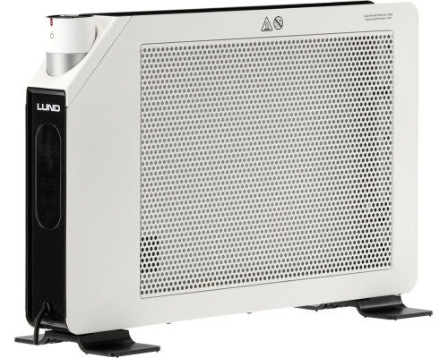 Обігрівач конвекторний зі зволожувачем LUND від ел.мережі- 230В, 2 реж: 1 і 2 кВт, обігр 20-25м²