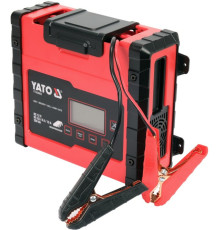 Зарядний прилад мережевий з LCD дисплеєм 230В YATO до акумуляторів 12V-2/8/15А, макс. 240AГод [8]