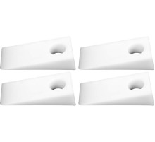 Клини монтажні з твердого пластика YATO: 100х 50х 25 мм, з отвоом Ø= 25 мм; 4 шт. [12/48]