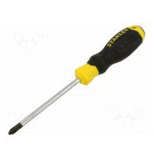 Викрутка хрестова STANLEY "Cushion Grip" S/D "POZIDRIV": PZ2 X 100MM