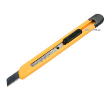 Нож VOREL с выдвижным лезвием с отломными сегментами: М=9 мм [60/360]