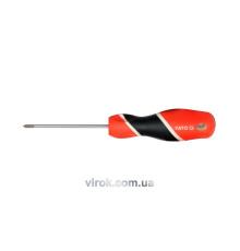 Викрутка хрестова YATO : "Philips" PH1 x 75 мм [12/60/240]