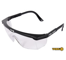 Очки защитные VOREL открытые, прозрачные [12/240]