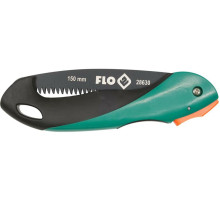 Ножовка садовая складная FLO, L=150 мм, 6 зубов/1", t=1 мм [10/40]