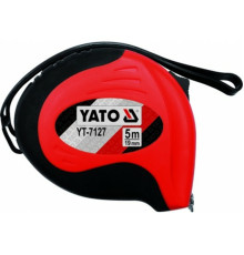 Рулетка YATO: L= 8 м x 25 мм, с магнитным наконечником и нейл.