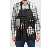 Фартук для гриль процесу VOREL з кишенями і інструментами, 8 шт [8/16]