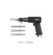 Молоток пневматичний YATO з набором долот і зубил 4 шт. [10/240]