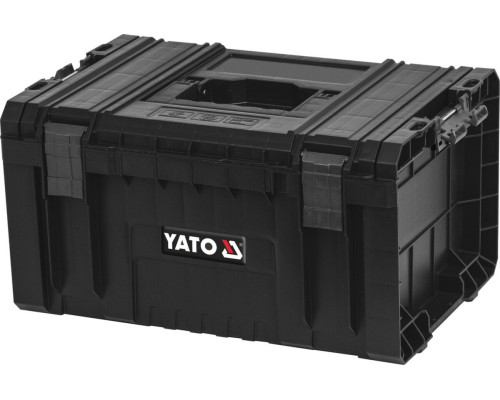 Ящик для інструментів з 3 регулюв. перегородками YATO 240х 450х 320 мм, 23В для модулів S12, S1 [1]