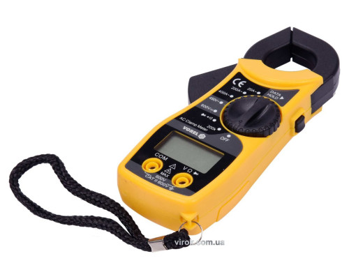 Мультиметр-кліщі для вимірювання електричних параметрів VOREL : цифрові з LCD-дисплеєм [5/60]