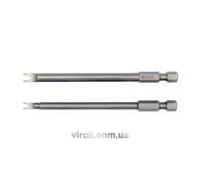 Набір насадок викруткових YATO : SPANNER #6-#10, HEX 1/4", L= 100 мм. 2 шт. [25/100]