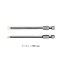 Набор отверточных насадок YATO : SPANNER #6-#10, HEX 1/4", L= 100 мм. 2 шт. [25/100]