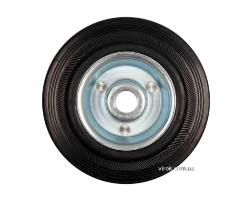 Колесо з чорної гуми VOREL; Ø= 200 мм, b= 44 мм, навантаж.- 150 кг [12]
