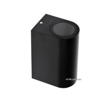 Світильник 2-LED настінний, мережевий YATO, півовальний, 35 Вт, 68 х 150 х 92 мм, цоколь GU10 [12]