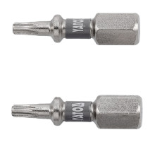 Насадка отверточная YATO TORX T10 х 25мм. HEX 1/4", покрытая никелем, 2шт.[10]