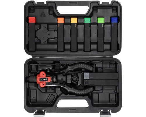 Заклепочник дворучний YATO для нітогайок М3-10 мм і заклепок Ø= 2,4- 6,4мм, L= 260 мм [6]