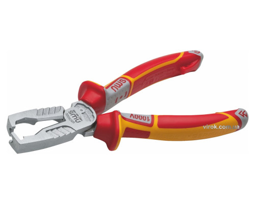 Щипцы для снятия изоляции NWS с изол. ручками VDE до 1000В: L=180 мм, Ø≤16 мм