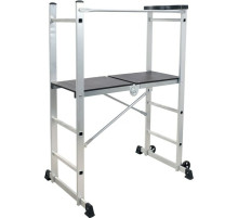 Строительные леса складные на 2 колес YATO из платфор- 104х40см высота- 90см, 154x113.5x86см, из алюминия [1]