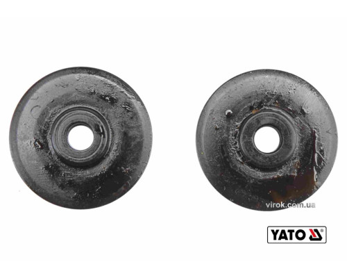 Різці дискові YATO для труборіза : Ø= 27 х 6.3 мм, h= 5 мм.(YT-2234) 2 шт. [24/288]