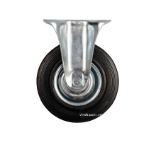 Колесо до візка Ø= 125 мм, b= 34 мм VOREL зі штивною опорою; h= 155 мм, навантаж.- 100 кг [22]