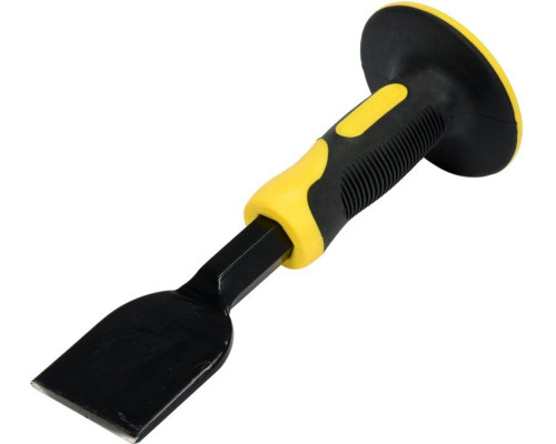 Зубило муляра VOREL 215х 18х 50 мм захистною ручкою [6/36]