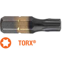 Насадка викруткова USH DIATIN : TORX T40 x 25 мм. титанове покриття, алмазне напилення.  Уп. 10 шт.