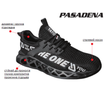 Туфли рабочие нейлоновые YATO PASADENA SB, разм. 46, с резиновой подошвой