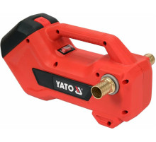 Насос для воды и масла аккумулят.-18В YATO 38Вт, 1800 л/ч, макс.высота- 22 м, макс.глубина-9 м [2]