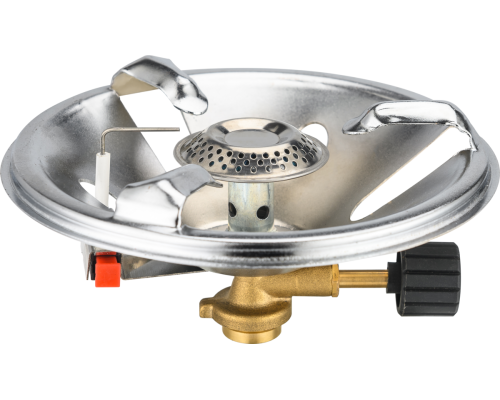 Пальник газовий туристичний VIROK з різьбовим (7/16) з'єднанням. Piezo [24]