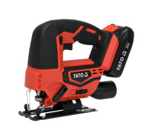 Лобзик аккумуляторный YATO : Li-Ion 18 В, 2 АГод, с зарядным устройством [4]