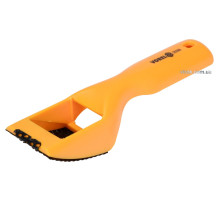 Рашпиль для гипсокартона VOREL 60х40 мм, пластиковый корпус [10/60]