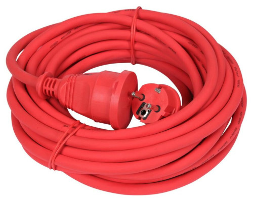 Кабель-подовжувач для будівель робіт мережевий 250В YATO l= 10м струм- 16А, 3-жильний S=2,5 мм² LED-