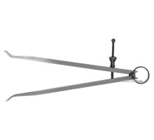 Кронциркуль для внутрішніх вимірів YATO : l= 200 мм, з гвинтовим фіксатором і на пружині [25/50]