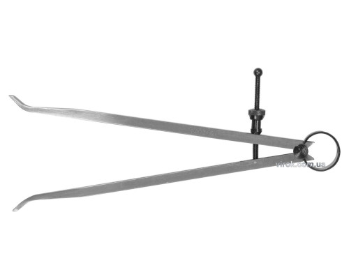 Кронциркуль для внутрішніх вимірів YATO : l= 200 мм, з гвинтовим фіксатором і на пружині [25/50]