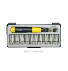 Набір насадок викруткових VOREL : 22 шт. + тримач. Cr-V [10/60]