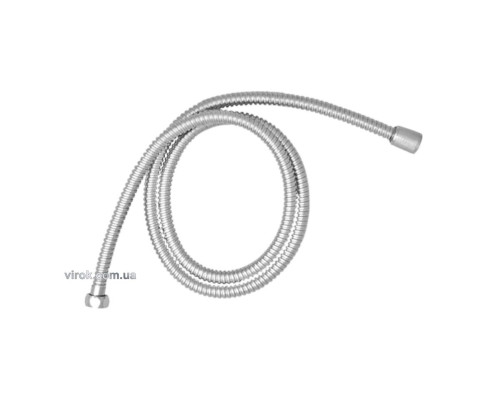 Шланг душовий з металевою гофрою VOREL, l=1,7 м, нержавіюча сталь і EPDM [30/60]