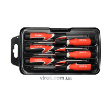 Набір викруток прецизійних YATO : "TORX" T5- Т10, L= 50 мм. 6 шт. [6/36]