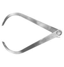 Кронциркуль для зовнішніх вимірів YATO; l= 200 мм, з гвинтовим фіксатором [50]