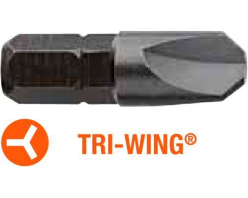 Насадка викруткова USH Industry : TRI-WING TW7 x 25 мм, Уп. 5 шт.