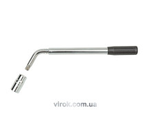 Ключ балонний телескопічний VOREL L-типу 17x19 мм, l=360-510 мм [10/20]