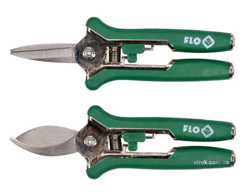 Секатори до гілок FLO d= 10 мм, l= 150 мм, 2 шт. [24]