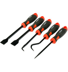 Набір гачків і скребків з ручкою YATO l= 225-240 мм, компл. 5 шт [6/24]