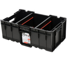 Ящик для інструментів YATO модульний до YT-09166, 576х359х237 мм, з пластика [1]