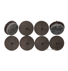 Прокладки пластикові фільцеві на цвях VOREL 30мм, набір 8шт [16/256]