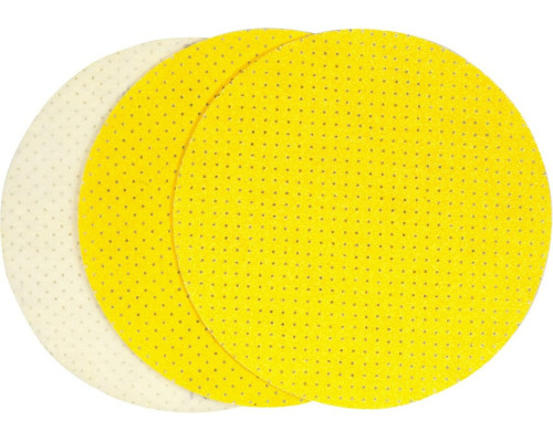 Диск шліфувальний перфорований на липучці по штукатурці до шліфмашини YATO: G60, Ø= 225мм, 3 шт [33]
