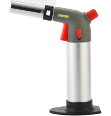 Пальник газовий VIROK з балоном, п'єзо запал, керамічне сопло, блокувальна кнопка