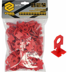 Кліпси для викладання керамічної плитки VOREL : 3 мм, t≤ 14 мм. 100 шт. [15]