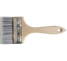 Кисть малярная плоская воскованая, b= 102 мм SUPER PROFI TM VIROK, три вида щетины