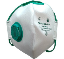Респіратор протиаерозольний з клапаном ТМ "VIROK" клас захисту FFP1, рівень захисту до 4 ГДК