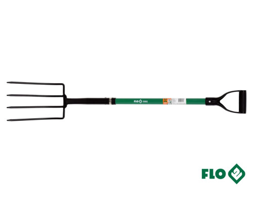 Вила садибні VOREL : 190 х 285 мм, l= 120 см, ручка зі скловолокна [6]