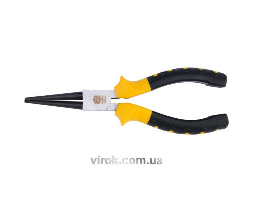 Щипці - круглогубці VOREL : прямі, l=160мм [6/120]
